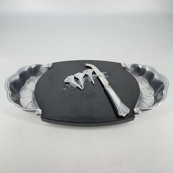 Lenox Butler’s Pantry 14 5/8” Cheese and Cracker Server Set Knife And 3 Picks - Picture 1 of 7